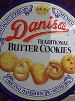Количество сахара в danisa butter cookies