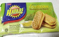 Jumlah gula yang masuk Durian Flavour Cream Biscuit