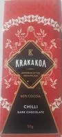 Sucre et nutriments contenus dans Krakakoa