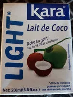 Sucre et nutriments contenus dans Kara