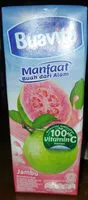Cantidad de azúcar en Buavita Juice Jambu 245ml