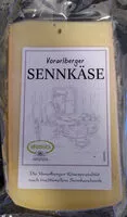 Amount of sugar in Voralberger Sennkäse