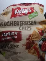 İçindeki şeker miktarı Kichererbsen Chips Paprika