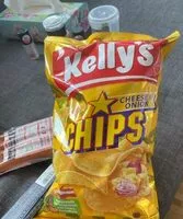 Jumlah gula yang masuk Kelly’s chips - cheese and onion