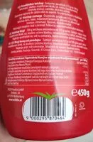 Suhkru kogus sees Ketchup