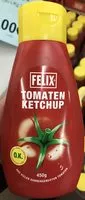 Suhkru kogus sees Ketchup