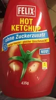 Suhkru kogus sees HOT KETCHUP