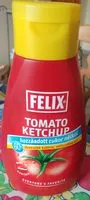 Suhkru kogus sees Ketchup
