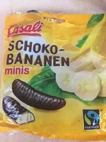 Suhkru kogus sees Schoko Bananas Mini