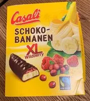 Suhkru kogus sees Schoko-Bananen