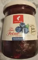 Zuckermenge drin Julius Meinl Die Feine Heidelbeere