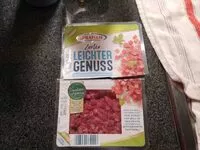 Sokerin määrä sisällä Schinkenwürfel