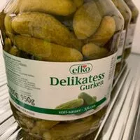 Zuckermenge drin Efko Essiggurken