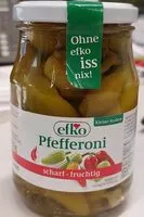 Zuckermenge drin Pfefferoni