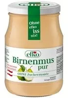 Zuckermenge drin Birnenmus