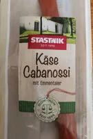 Zuckermenge drin Käse Cabanossi