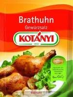 Quantité de sucre dans Brathuhn Gewürzsalz Tüte
