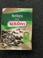 Quantité de sucre dans Gewürznelken
