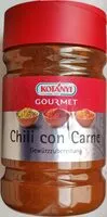 Quantité de sucre dans Chili Con Carne Gewürzzubereitung