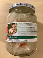 Количество сахара в Pußtasalat 670g, Machland