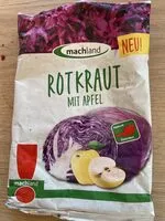 Количество сахара в Rotkraut mit Apfel
