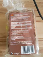 Suhkru kogus sees Protein Knäckebrot