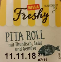 Zucker und Nährstoffe drin Billa freshy