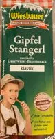 Amount of sugar in Gipfel Stangerl