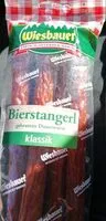 Amount of sugar in Bierstangerl klassik