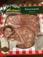 Amount of sugar in Gebratene Käsewurst