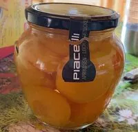 入っている砂糖の量 Abricots sirop
