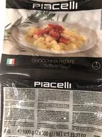 含糖量 Gnocchi "di Patate" Aus Kartoffeln 1kg Blister Piacelli