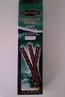 Cantidad de azúcar en Chocolate Sticks mint flavour