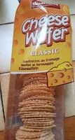 Sucre et nutriments contenus dans Cheese wafer