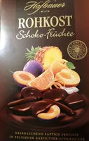 Zuckermenge drin Rohkost Schoko-Früchte