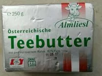 Zucker und Nährstoffe drin Almliesl