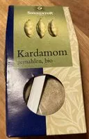 चीनी की मात्रा Kardamom (gemahlen, Bio)