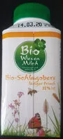 中的糖分和营养成分 Bio wiesen milch