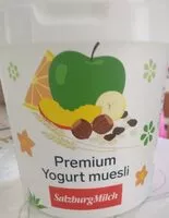 Zucker und Nährstoffe drin Bircher musli joghurt