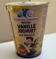 Zuckermenge drin Vanille Joghurt aus Heumilch