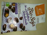 Amount of sugar in Bio soja in Zartbitter-Shokolade