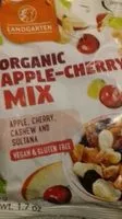 Amount of sugar in Organic Apple-cherry mix