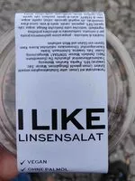 Zuckermenge drin Linsensalat