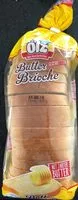 Zuckermenge drin Brioche au beurre
