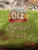 Zuckermenge drin Dinkel Toast