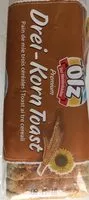 Zuckermenge drin Pain de mie trois céréales
