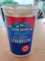 Amount of sugar in Bergbauern Sauerrahm