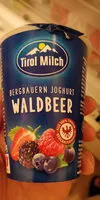 Amount of sugar in Bergbauern Joghurt
