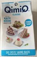 Sucre et nutriments contenus dans Qimiq