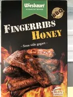 Amount of sugar in Fingerribs Honey